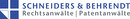 Logo Schneiders & Behrendt PartmbB Rechts- und Patentanwälte in Bochum